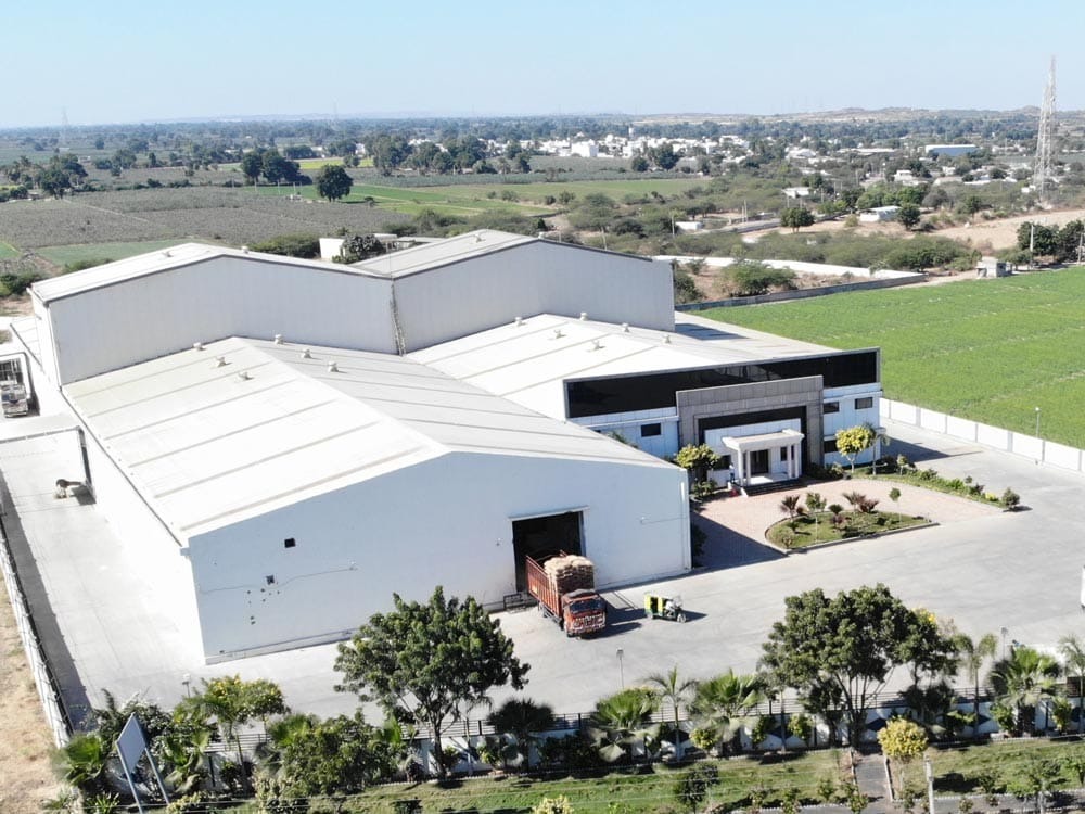 Warehouse exterior view